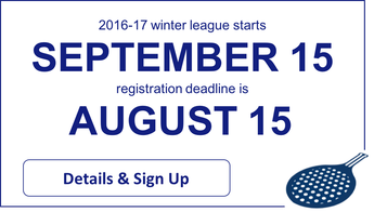 Cincinnati platform tennis league registration