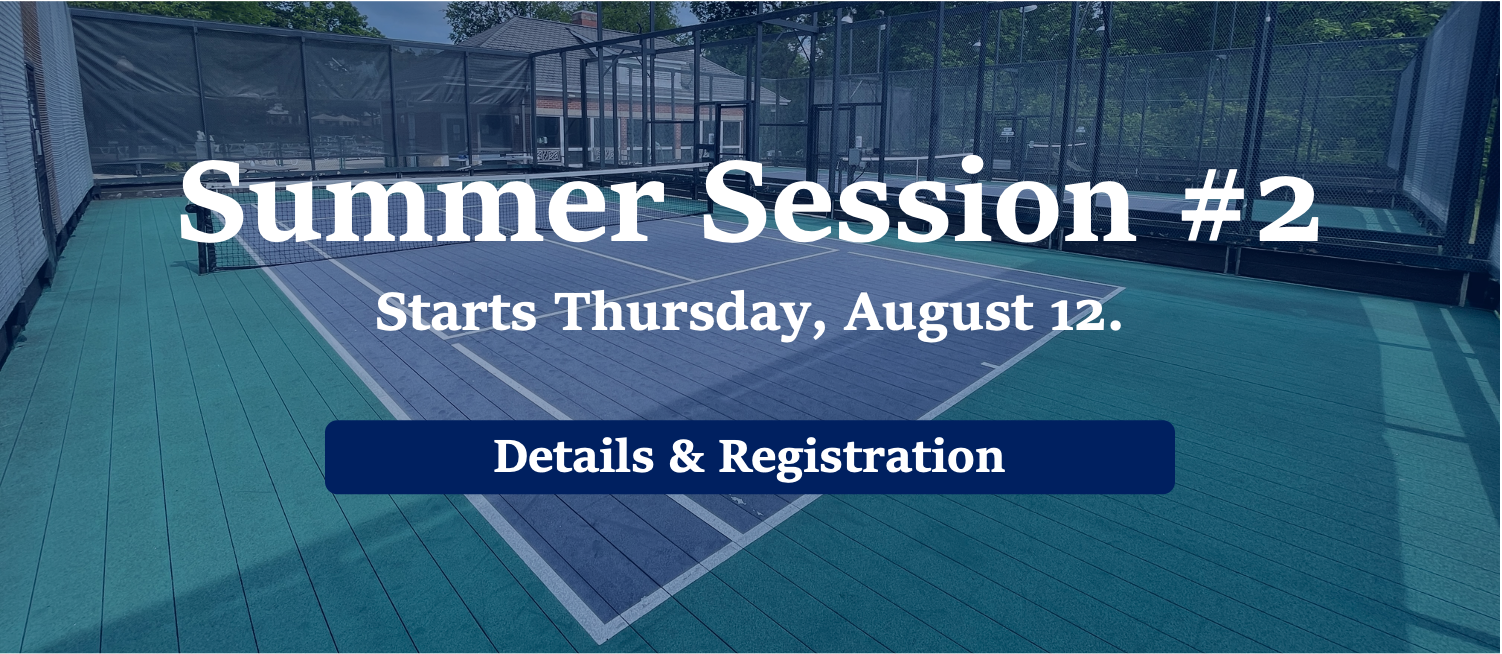 Summer platform tennis cincinnati registration for session #2