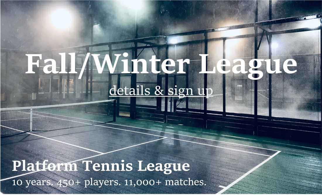 2021 Fall Platform Tennis League Registration