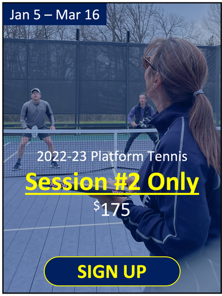 Platform Tennis Winter 2023 Cincinnati